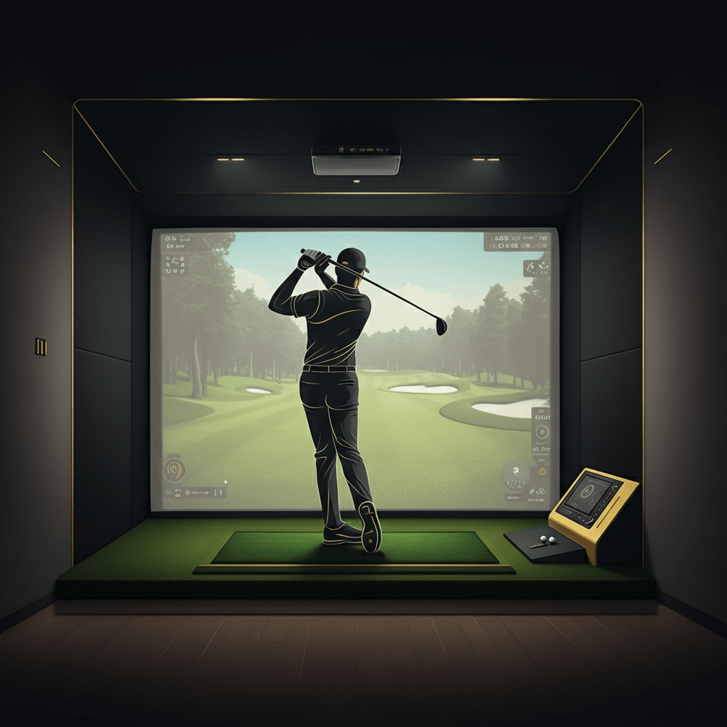 Golf Simulator Buying Guide: Top Projectors and Enclosures, for your Elite Man Cave - Elite Man Cave