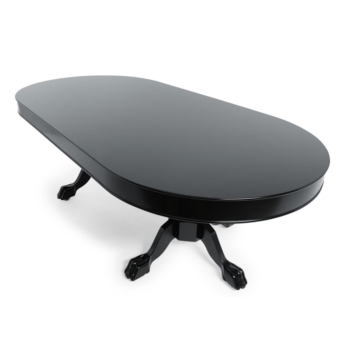 BBO Poker Tables - 3 - Leaf Oval Dining Top for Rockwell & Elite Poker Tables - Elite Man Cave
