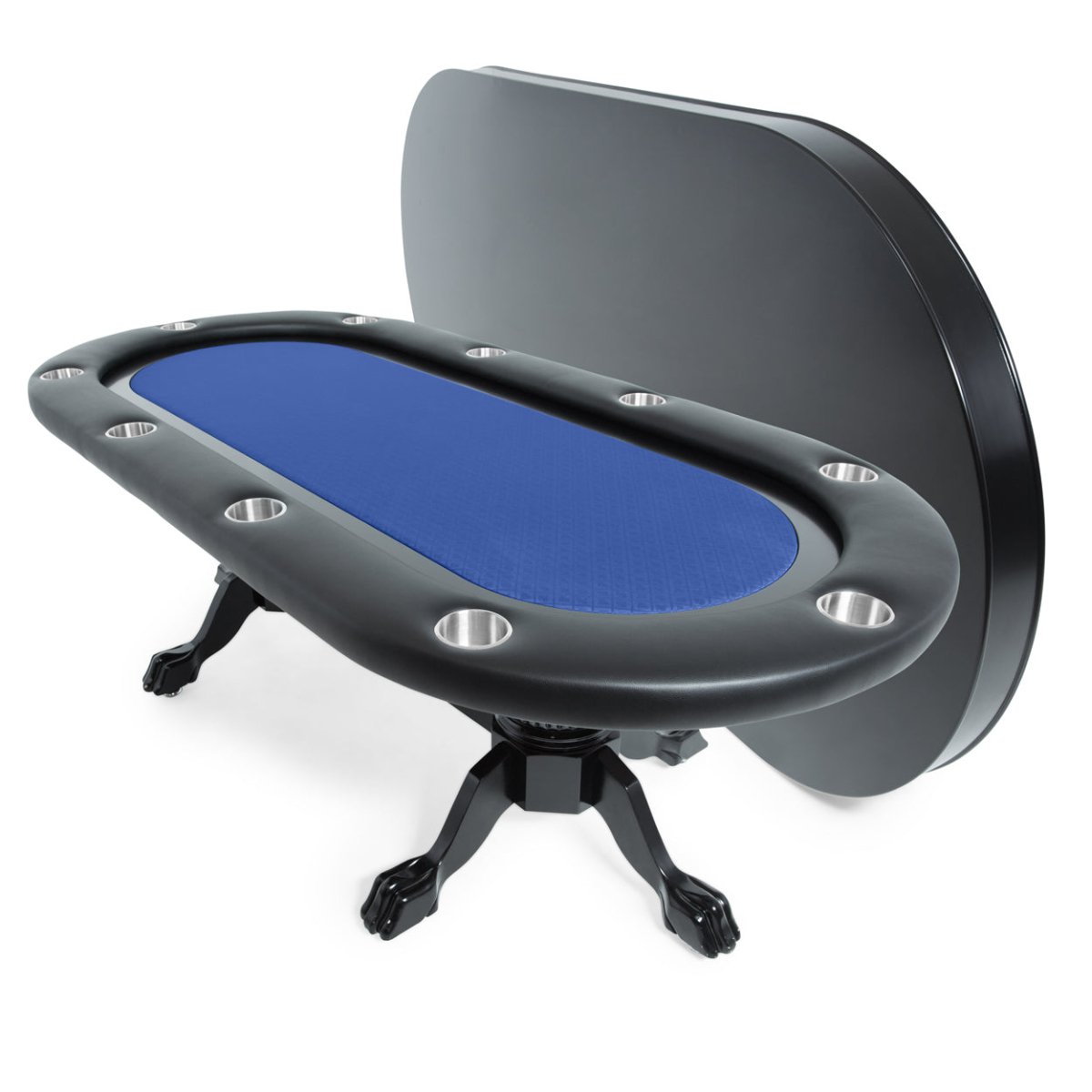 BBO Poker Tables - 3 - Leaf Oval Dining Top for Rockwell & Elite Poker Tables - Elite Man Cave