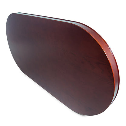 BBO Poker Tables - 3 - Leaf Oval Dining Top for Rockwell & Elite Poker Tables - Elite Man Cave