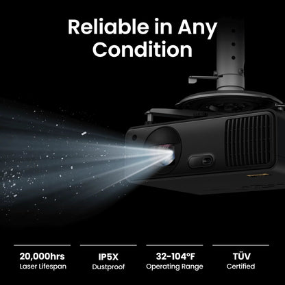 BenQ - BenQ AH700ST - 4000 Lumen WUXGA Short Throw Laser Golf Simulator Projector - Elite Man Cave