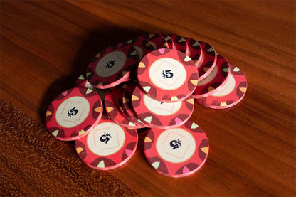 BBO Poker Tables - Classic Casino Poker Chips - Elite Man Cave