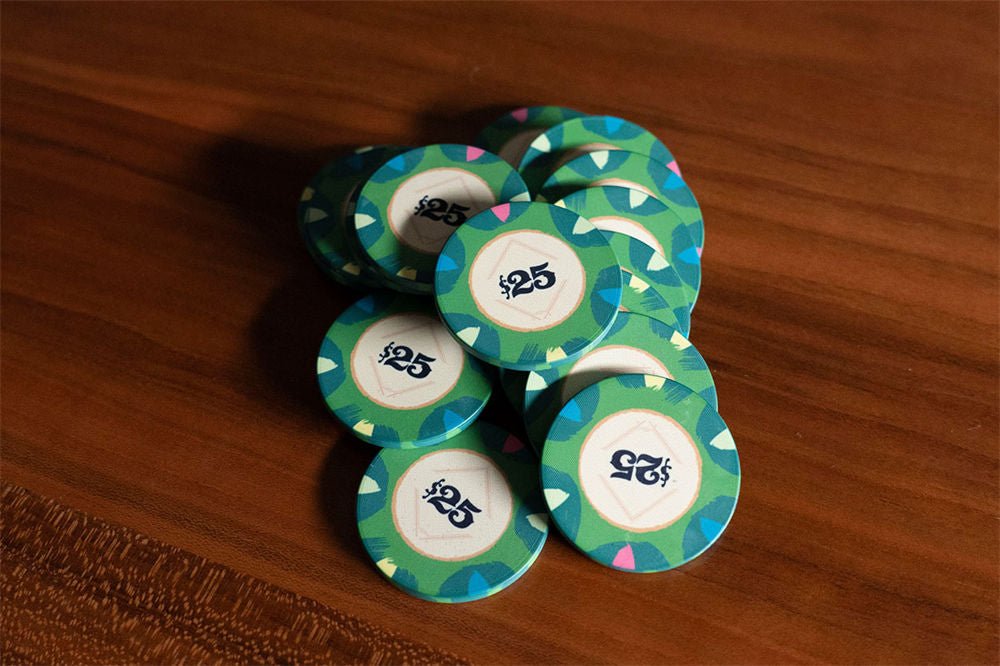BBO Poker Tables - Classic Casino Poker Chips - Elite Man Cave