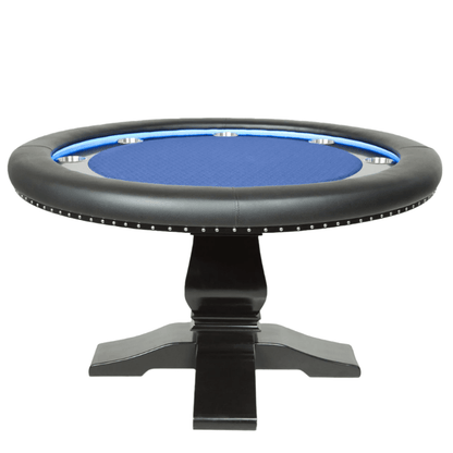 BBO Poker Tables - Ginza LED Round Poker Table - Elite Man Cave