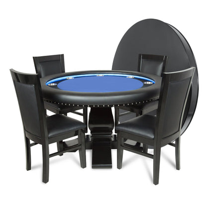 BBO Poker Tables - Ginza LED Round Poker Table - Elite Man Cave