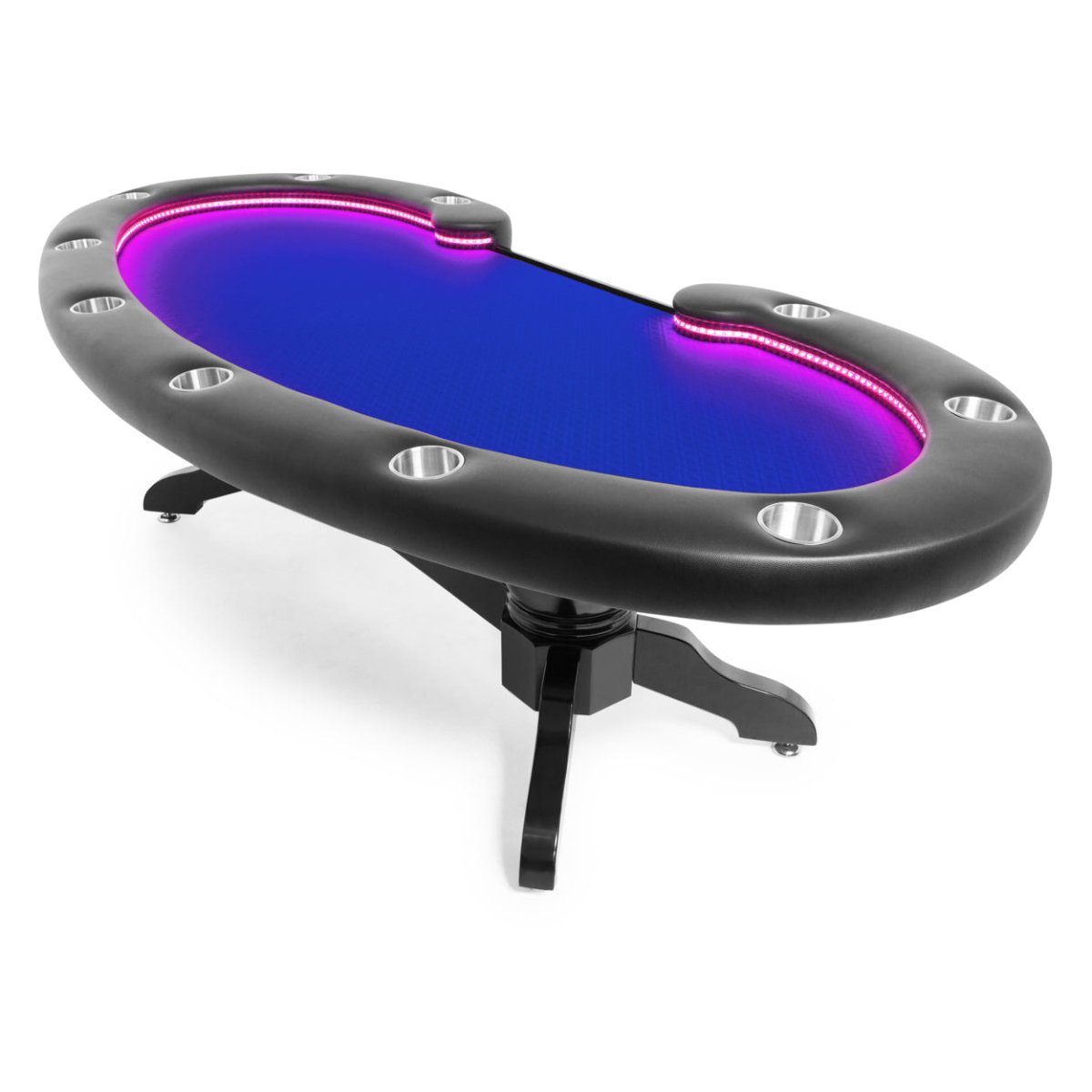 BBO Poker Tables - Lumen HD Poker Table - Elite Man Cave