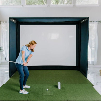 The Indoor Golf Shop - SIG10 Golf Simulator Enclosure - Elite Man Cave