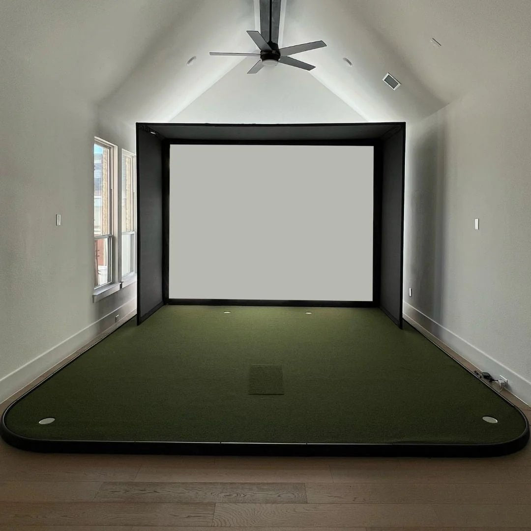 The Indoor Golf Shop - SIGPRO Golf Simulator Flooring - Elite Man Cave