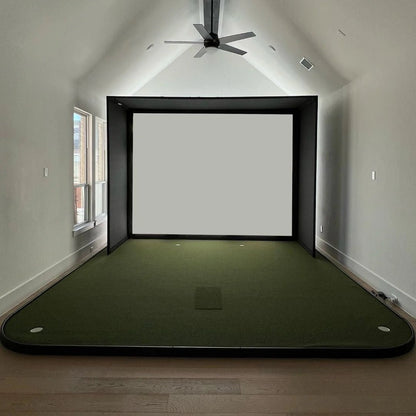 The Indoor Golf Shop - SIGPRO Golf Simulator Flooring - Elite Man Cave
