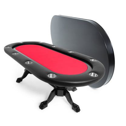 BBO Poker Tables - The Elite Poker Table with Black Racetrack - Elite Man Cave