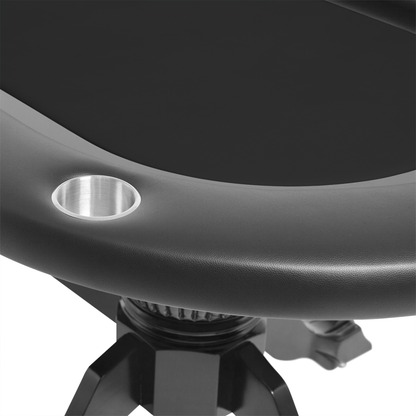 BBO Poker Tables - The Elite Poker Table with Black Racetrack - Elite Man Cave