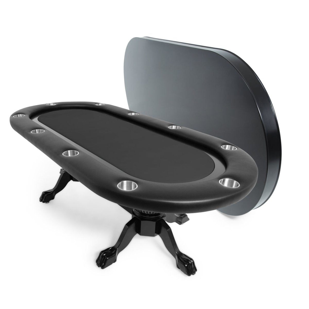 BBO Poker Tables - The Elite Poker Table with Black Racetrack - Elite Man Cave