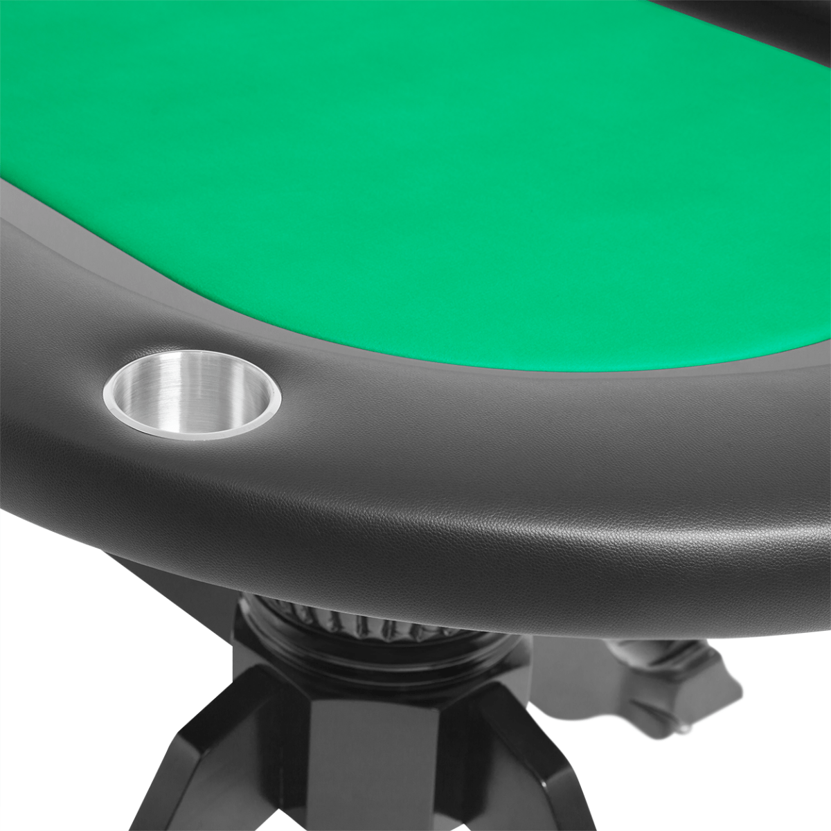 BBO Poker Tables - The Elite Poker Table with Black Racetrack - Elite Man Cave