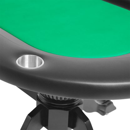 BBO Poker Tables - The Elite Poker Table with Black Racetrack - Elite Man Cave