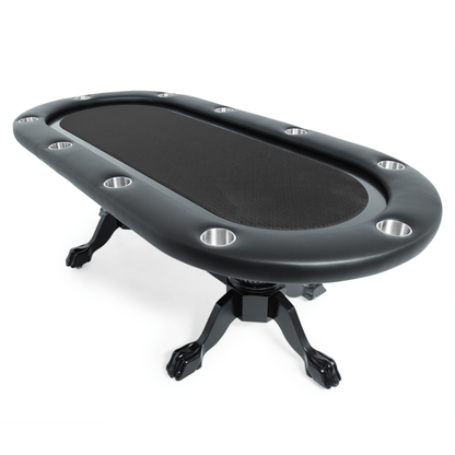 BBO Poker Tables - The Elite Poker Table with Black Racetrack - Elite Man Cave
