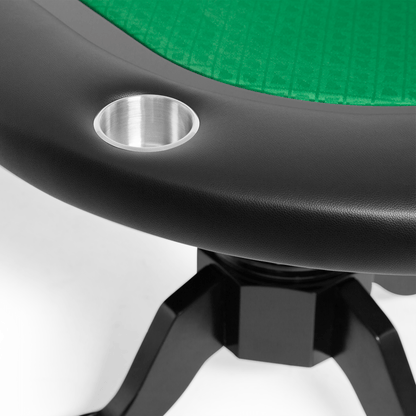 BBO Poker Tables - The Elite Poker Table with Black Racetrack - Elite Man Cave
