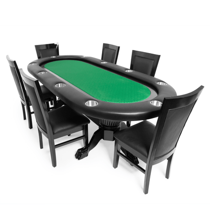 BBO Poker Tables - The Elite Poker Table with Black Racetrack - Elite Man Cave