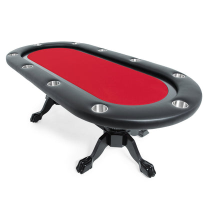 BBO Poker Tables - The Elite Poker Table with Black Racetrack - Elite Man Cave