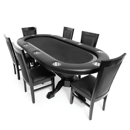 BBO Poker Tables - The Elite Poker Table with Black Racetrack - Elite Man Cave