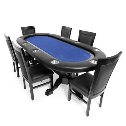 BBO Poker Tables - The Elite Poker Table with Black Racetrack - Elite Man Cave