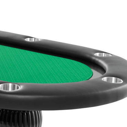 BBO Poker Tables - The Elite Poker Table with Black Racetrack - Elite Man Cave
