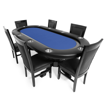 BBO Poker Tables - The Elite Poker Table with Black Racetrack - Elite Man Cave