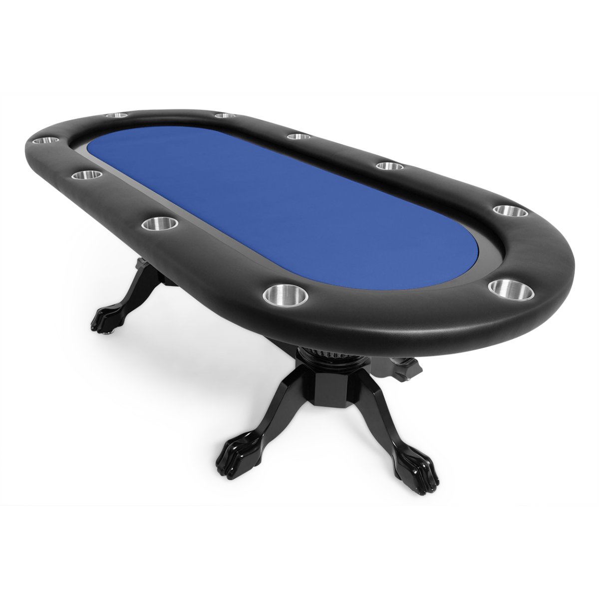 BBO Poker Tables - The Elite Poker Table with Black Racetrack - Elite Man Cave