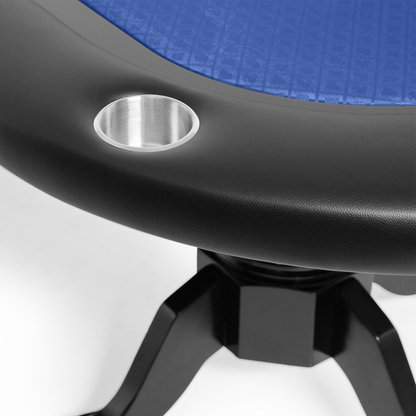BBO Poker Tables - The Elite Poker Table with Black Racetrack - Elite Man Cave