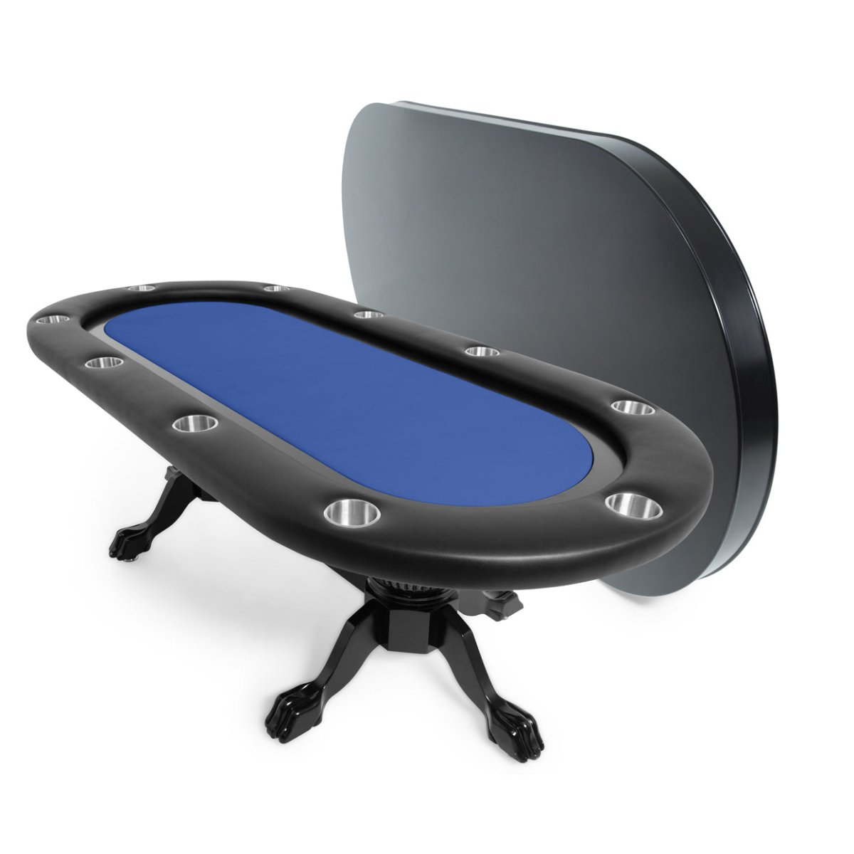 BBO Poker Tables - The Elite Poker Table with Black Racetrack - Elite Man Cave