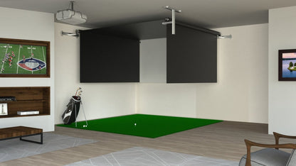 The SportScreen - Vanish 11 Retractable Golf Enclosure - Elite Man Cave