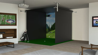 The SportScreen - Vanish 11 Retractable Golf Enclosure - Elite Man Cave